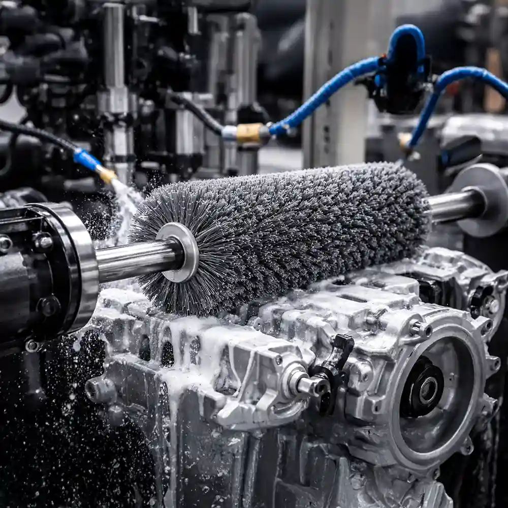 Precision cleaning on the assembly line